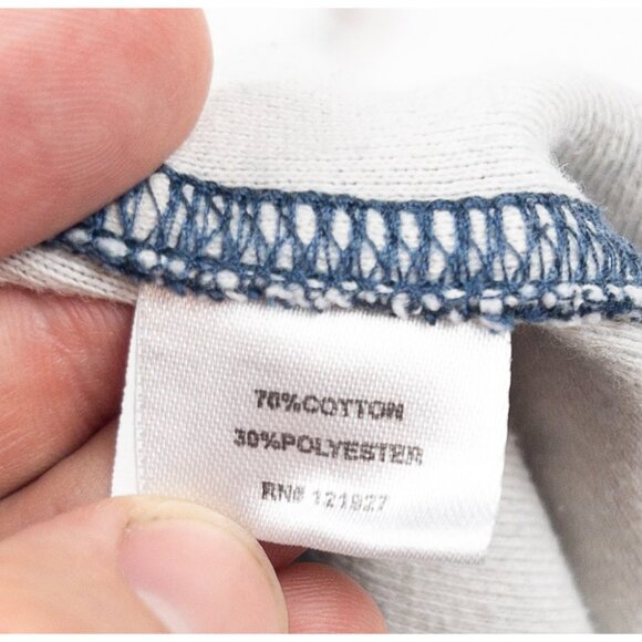 Johnnie-O Boardy Lounger Pull-On Short Men's Medium Hangin' Out Blue Terry Soft - Picture 4 of 15